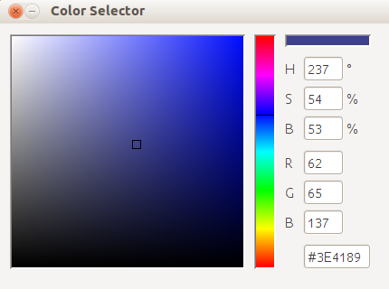 Paleta RGB de colors